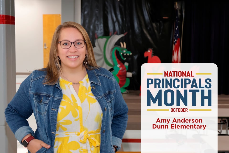 National Principals Month - Dunn Elementary principal Amy Anderson
