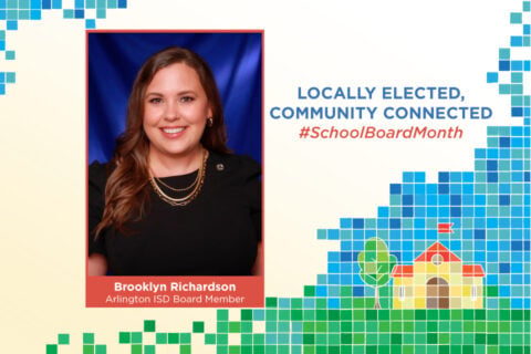 Brooklyn Richardson, school board trustee - School Board Recognition Month