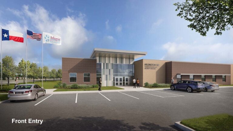 Arlington ISD Support Services Center rendering