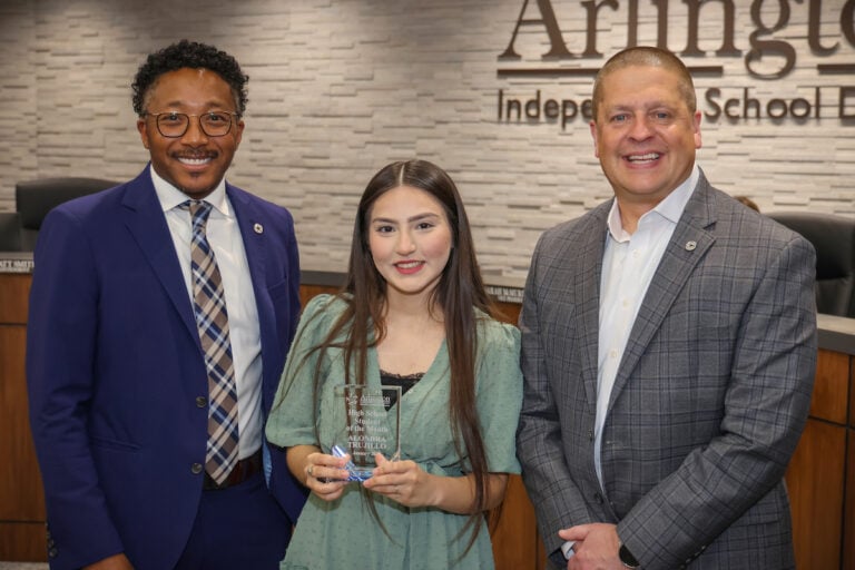 Alondra Trujillo, Jan. 2025 student of the month