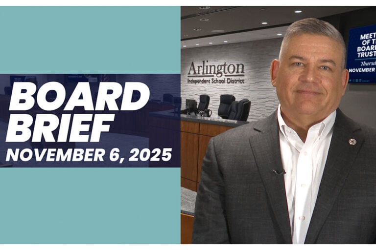 Watch Board Brief from school board meeting on Nov. 6, 2025