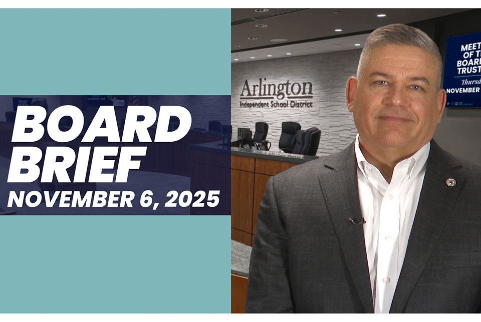 Watch Board Brief from school board meeting on Nov. 6, 2025
