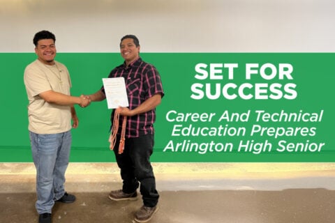 Arlington High grad plans to start his own company