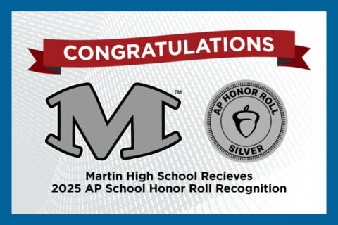 Martin High School named to Advanced Placement School Honor Roll