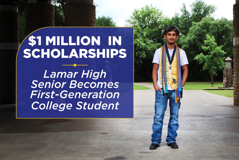 Lamar HS grad earns over $1 million in scholarships