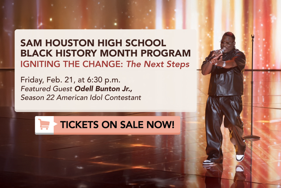 Sam Houston High School Black History Month Program is Feb. 21