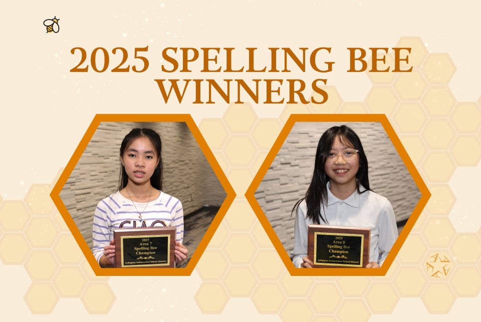 Sixth Graders Win Arlington Isd Spelling Bee