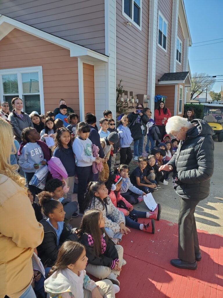 Crow Leadership Academy students learn through experiences at City Hall and Mission Arlington