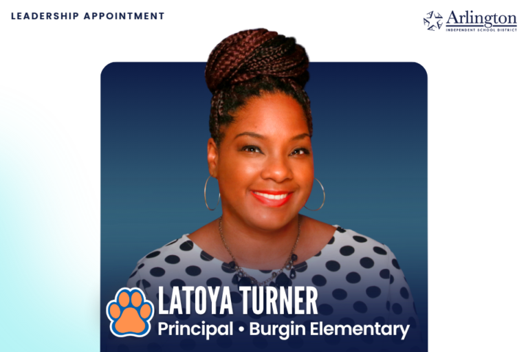 Arlington ISD names LaToya Turner new Burgin Elementary principal