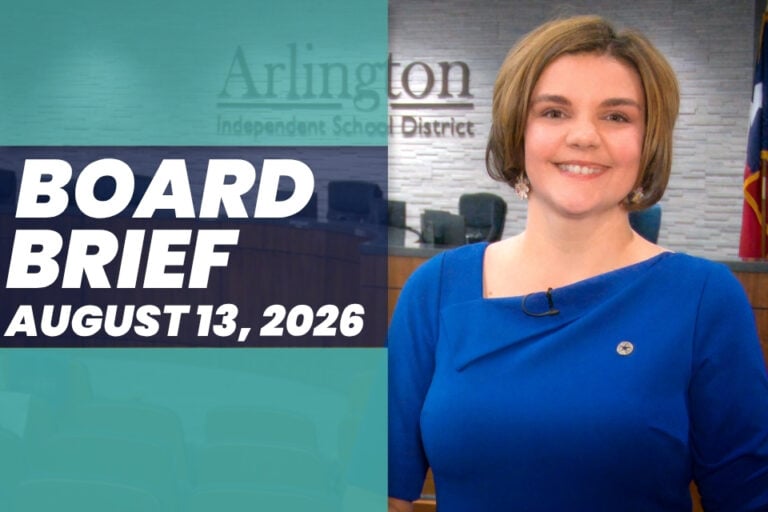 Watch Board Brief from school board meeting on Aug. 13