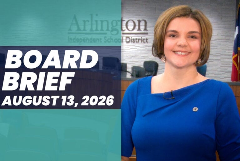 Watch Board Brief from school board meeting on Aug. 13