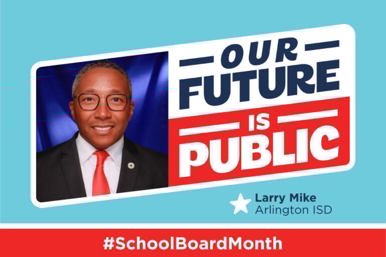 Trustee Larry Mike shares excitement for Arlington ISD's future