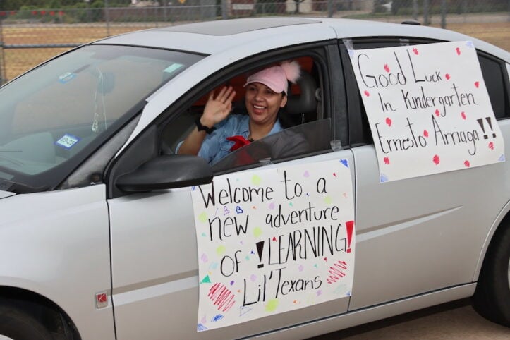 Remynse back-to-school parade