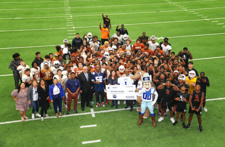 Sammy Epps honored as Cowboys Class Act for October