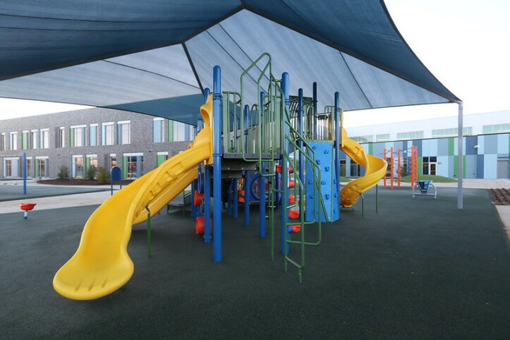 New playground at Webb Elementary