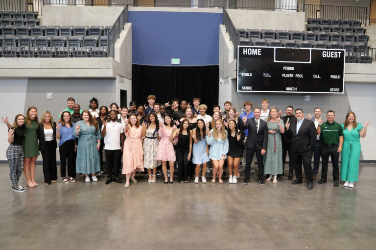 student-athletes at Signing Day 2024