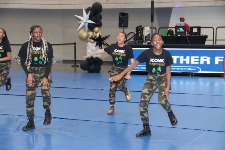 Father Fest step performers