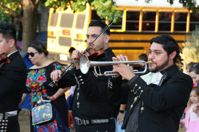 Mariachi ensemble at Wimbish World Language Academy to kick off Hispanic Heritage Month