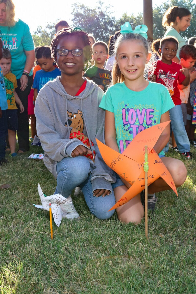 Pinwheels for Peace at Ashworth Elementary