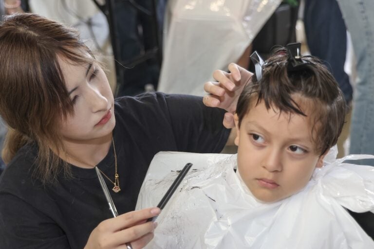 BTSKO free haircuts