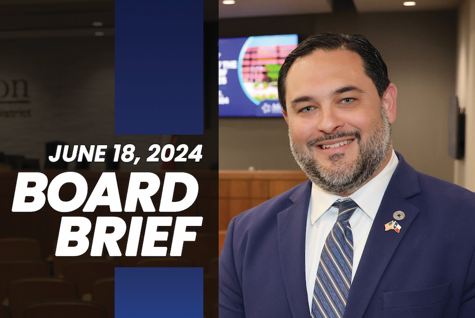 Board Brief from board meeting on June 18, 2024