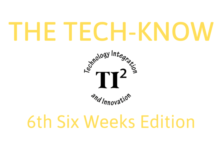 6th Six-Weeks Newsletter