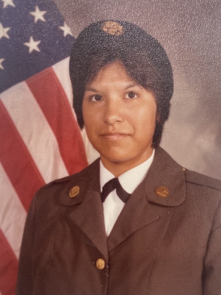 Nora Culpepper in the Army