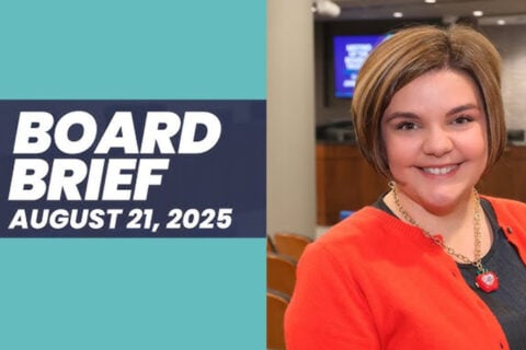 Watch Board Brief from school board meeting on Aug. 21, 2025