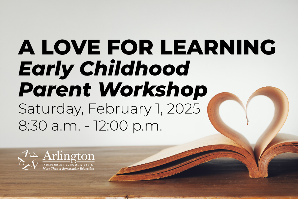 Early Childhood Parent Workshop is Feb. 1 - A Love for Learning