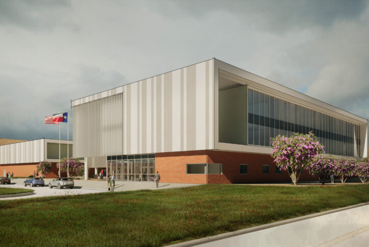 Rendering of the expansion project at Arlington High School