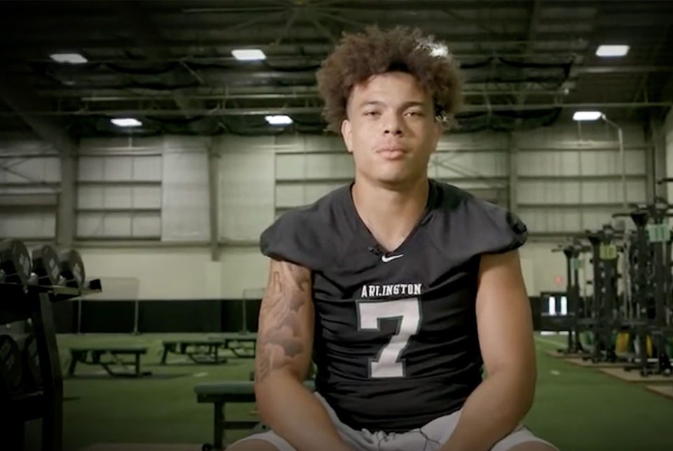 AHS football team video highlights social justice » Arlington ISD