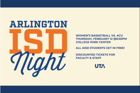 Students get free tickets to UTA Women's Basketball game on Feb. 12