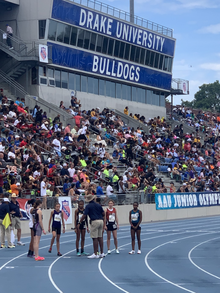 Ariee Richards at National Junior Olympics