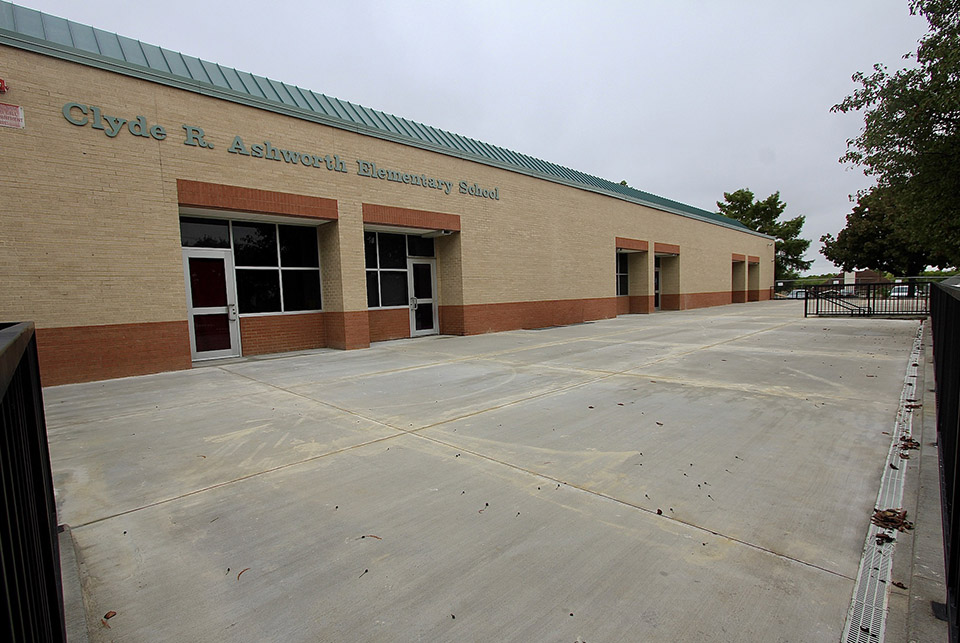 New Ashworth Elementary patio