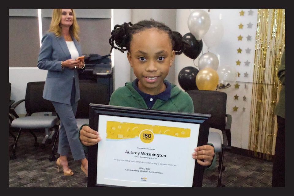 Aubrey blog Read 180 award winner