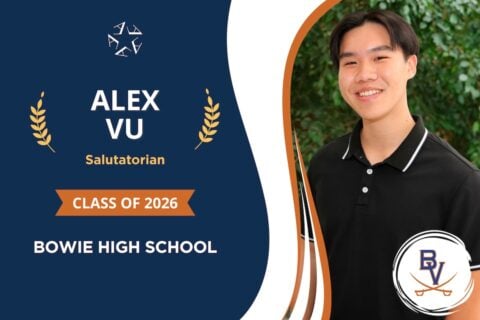 Bowie High School salutatorian shares memories and advice