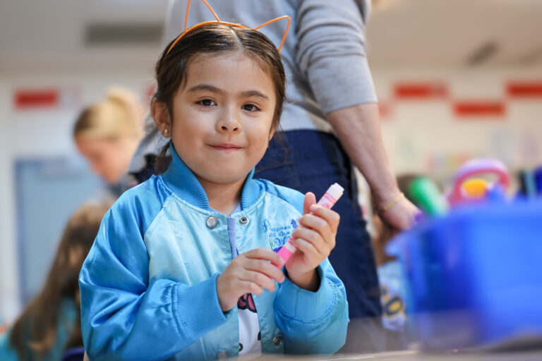 Wimbish World Language Academy Pre-k student