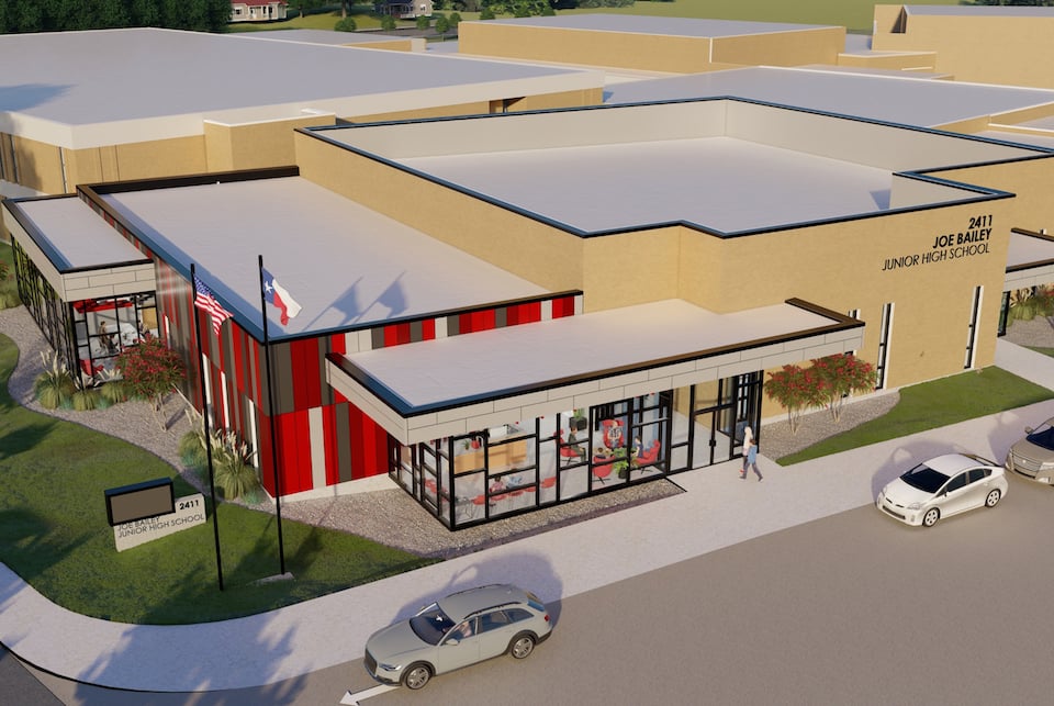 Bailey Junior High construction kicks off over the summer