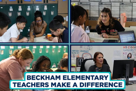 Beckham Elementary teachers raise the bar with stellar teaching methods
