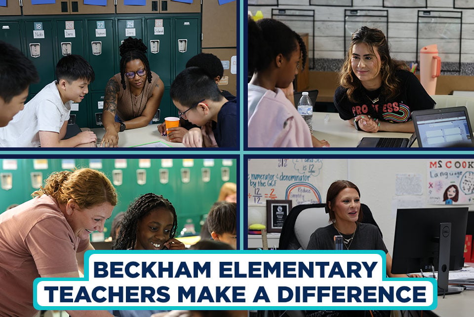 Beckham Elementary teachers raise the bar with stellar teaching methods