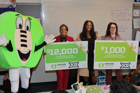 Big 12 conference visits Arlington ISD schools