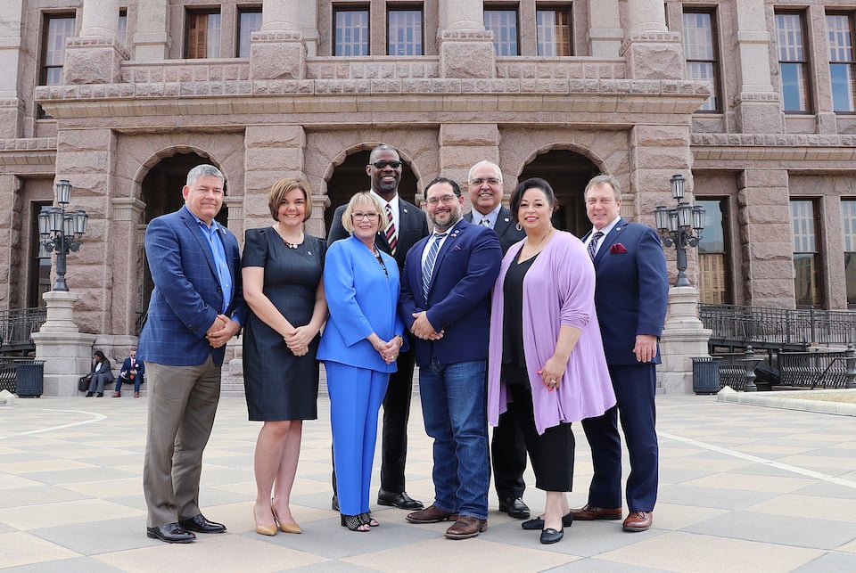 trustees - board visits Austin to meet with legislators
