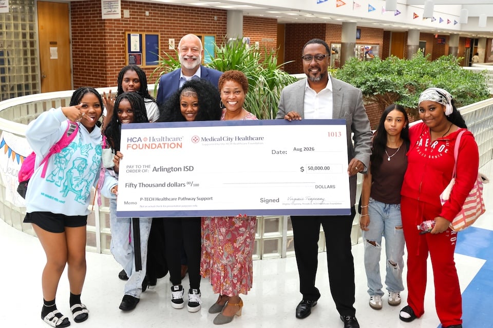 $50,000 grant will give Bowie P-TECH students real-world exposure to healthcare careers