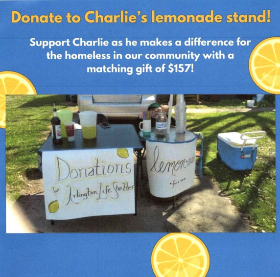 Charlie's lemonade stand