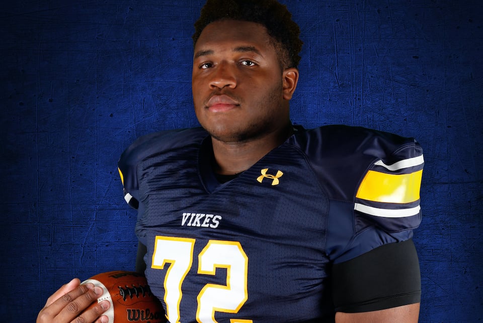 Chris Owens, former Lamar High School student and football player, current University of Alabama football player