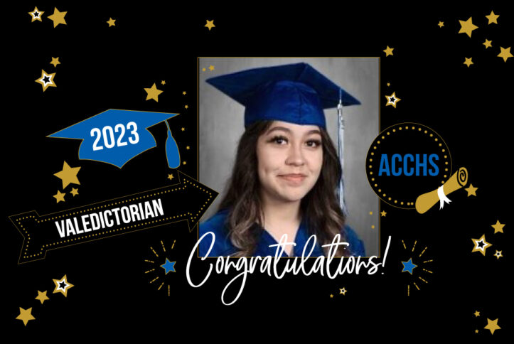 Valedictorian for ACCHS Larissa Jimenez
