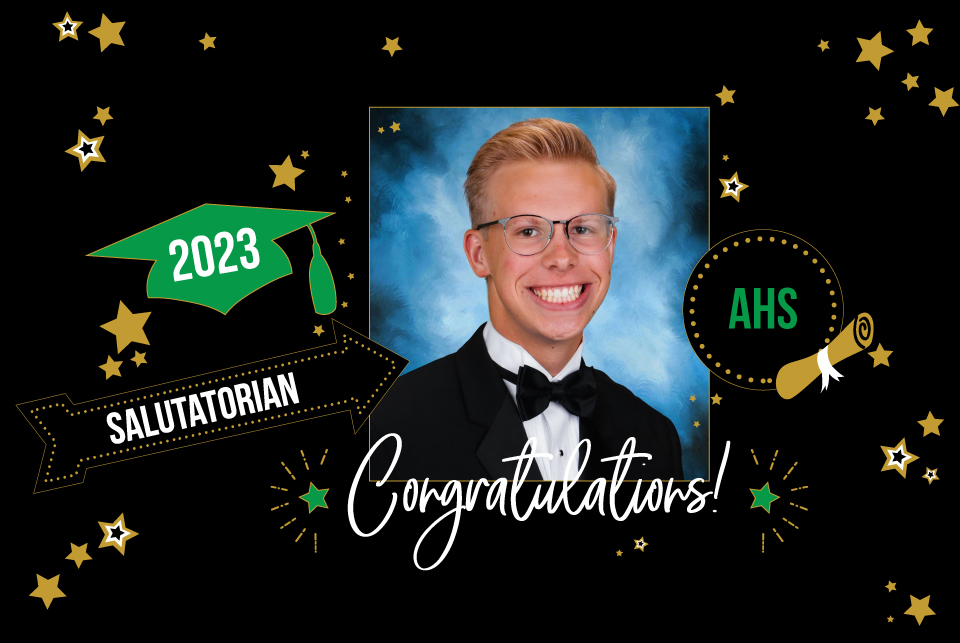 Salutatorian - Arlington High 2023 - Jack Kozack