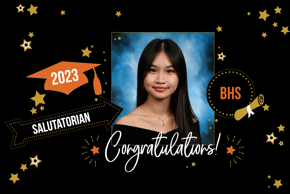 salutatorian - Bowie High School 2023 Christine Vu