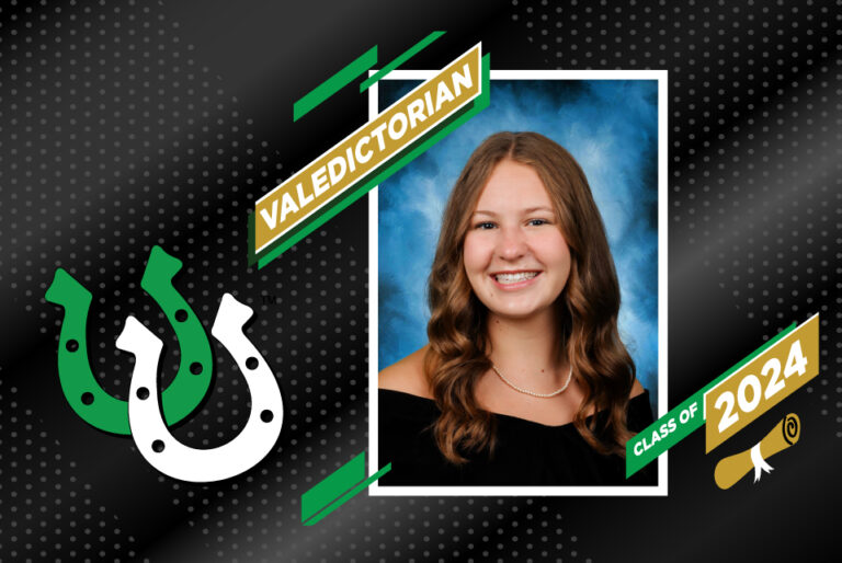 Valedictorian 2024 Addison Gardner from Arlington High School