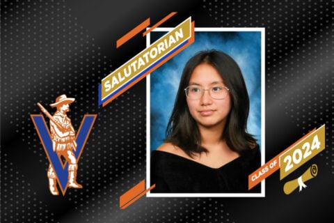 co-salutatorian 2024 Alyssa Vu from Bowie High School